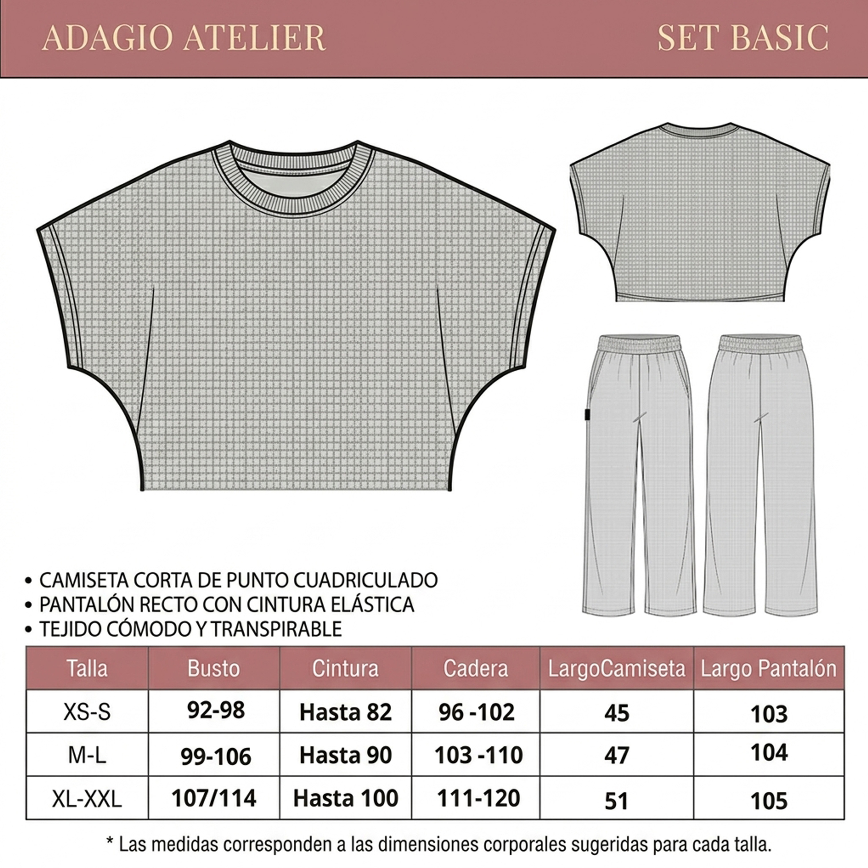 Tabla de medidas